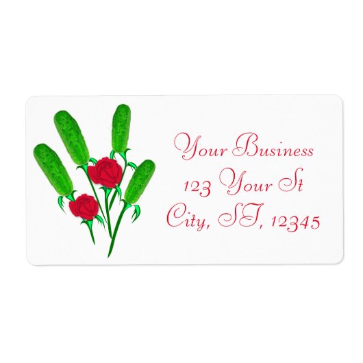 Schönes Pickle Bouquet mit Rose Thunder_Cove (Vorne)