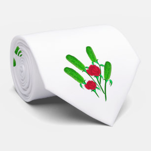 Schönes Pickle Bouquet mit Rose Thunder_Cove Krawatte