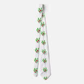 Schönes Pickle Bouquet mit Rose Thunder_Cove Krawatte (Rückseite)