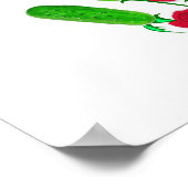 Schönes Pickle Bouquet mit Rose Thunder_Cove Poster (Ecke)