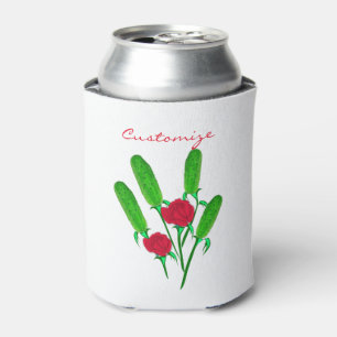 Schönes Pickle Bouquet mit RosesThunder_Cove Dosenkühler