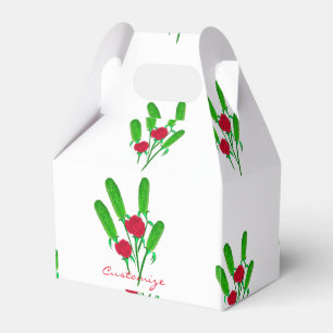 Schönes Pickle Bouquet mit RosesThunder_Cove Geschenkschachtel