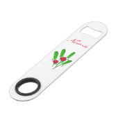 Schönes Pickle Bouquet mit RosesThunder_Cove Speed Flaschenöffner (Vorderseite Schrägansicht)