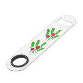 Schönes Pickle Bouquet mit RosesThunder_Cove Speed Flaschenöffner (Rückseite Schrägansicht)