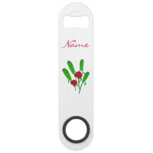 Schönes Pickle Bouquet mit RosesThunder_Cove Speed Flaschenöffner
