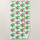 Schönes Pickle Bouquet mit RosesThunder_Cove Strandtuch (Vorderseite)