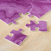 Schönes Pink Girl Lace Kaleidoscope Muster Puzzle (Seite)