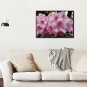 Schönes Pink Rhododendron Bloms Floral Poster