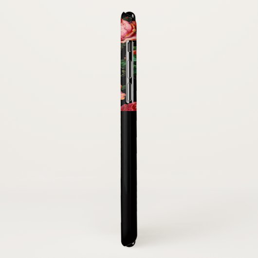 SCHÖNES PINK ROSE MONOGRAMM Case-Mate iPhone HÜLLE (Hinten/Links)