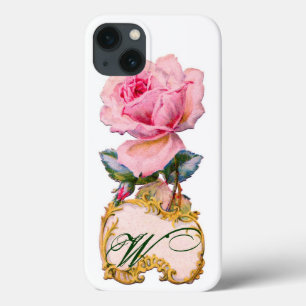 SCHÖNES PINK ROSE MONOGRAMM Case-Mate iPhone HÜLLE