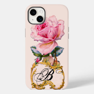 SCHÖNES PINK ROSE MONOGRAMM Case-Mate iPhone HÜLLE