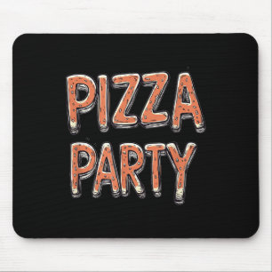 Schönes Pizza Party Kostüm für Erwachsene und Kind Mousepad