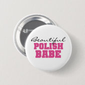 Schönes polnisches Baby Button (Vorne & Hinten)