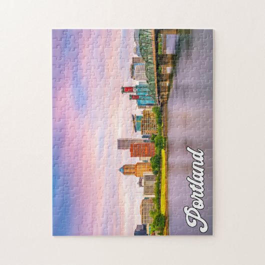 Schönes Portland, Oregon Puzzle (Vertikal)