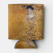 Schönes Portrait einer Dame von Gustav Klimt, Deko Dosenkühler (Vorderseite)