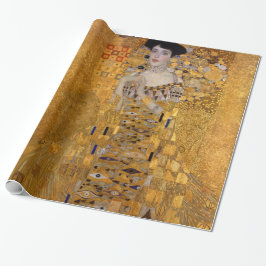 Schönes Portrait einer Dame von Gustav Klimt, Deko Geschenkpapier