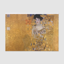 Schönes Portrait einer Dame von Gustav Klimt, Deko