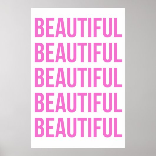 Schönes Poster (Vorne)