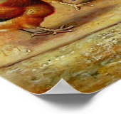 schönes Postergemälde aus Vintage 22 Poster (Ecke)