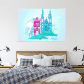 Schönes Prag Leinwanddruck (Insitu (Schlafzimmer))