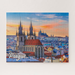 Schönes Prag, Tschechische Republik Puzzle