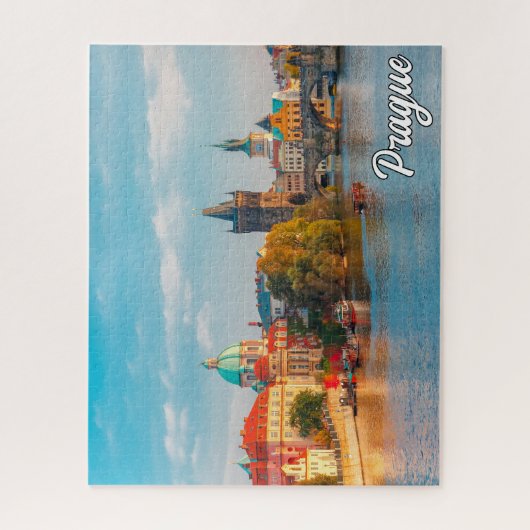 Schönes Prag, Tschechische Republik Puzzle (Vertikal)