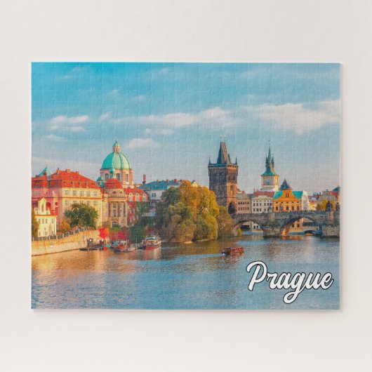 Schönes Prag, Tschechische Republik Puzzle (Horizontal)
