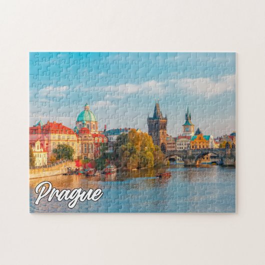 Schönes Prag, Tschechische Republik Puzzle (Horizontal)