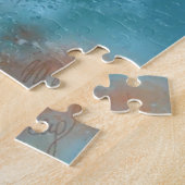 Schönes Puffin Bird Malerei Kunst Puzzle (Seite)