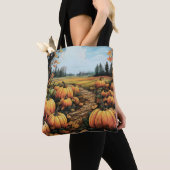 Schönes Pumpkin-Patch Halloween Tasche (Von Nahem)