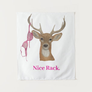 Schönes Rack-Banner Wandteppich