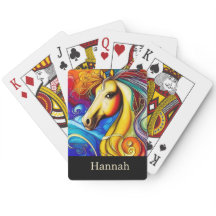 Schönes Rainbow Horse Portrait