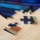 Schönes Rätsel der Tropischen Buntglaskunst Puzzle (Seite)