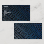 Schönes Reifenschritmuster Visitenkarte (Vorne/Hinten)