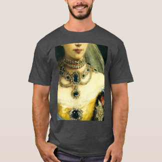 Schönes Renaissancegemälde eines bejeweled Neckl T-Shirt