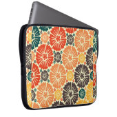 Schönes Retro-Jugendstil Laptopschutzhülle (Vorne Rechts)