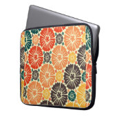 Schönes Retro-Jugendstil Laptopschutzhülle (Vorderseite Links)