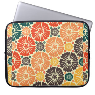 Schönes Retro-Jugendstil Laptopschutzhülle