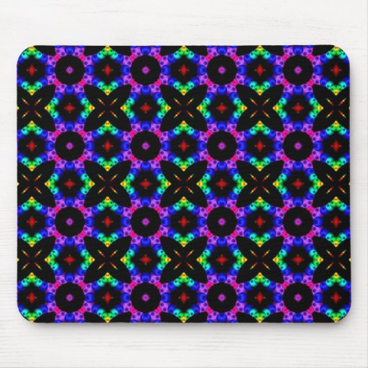 Schönes Retro-Muster Mousepad (Vorne)