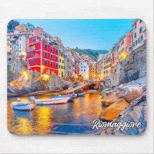 Schönes Riomaggiore, Italien Mousepad