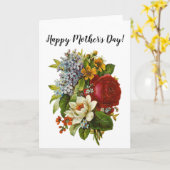 Schönes Romantisches SommBouquet mit Rote Rose Karte (Gelbe Blume)