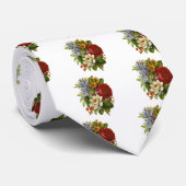 Schönes Romantisches SommBouquet mit Rote Rose Krawatte (Gerollt)