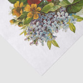 Schönes Romantisches SommBouquet mit Rote Rose Seidenpapier (Ausschnitt)