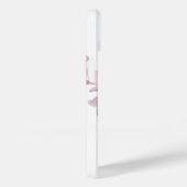 Schönes rosa Aquarellkirschenskript Case-Mate iPhone Hülle (Rückseite / Rechts)