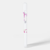 Schönes rosa Aquarellkirschenskript Case-Mate iPhone Hülle (Rückseite / Links)