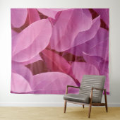 Schönes rosa Blattmuster Wandteppich (Beispiel (Horizontal))