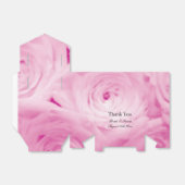 Schönes Rosa Blume Foto Hochzeit drucken Geschenkschachtel (Ungefaltet)