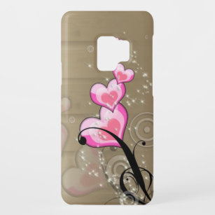 Schönes rosa Blumenmuster Case-Mate Samsung Galaxy S9 Hülle