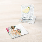 schönes rosa Brautparty Untersetzer (Vor Ort)