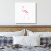 Schönes rosa Flamingo Leinwanddruck (Insitu (Schlafzimmer))